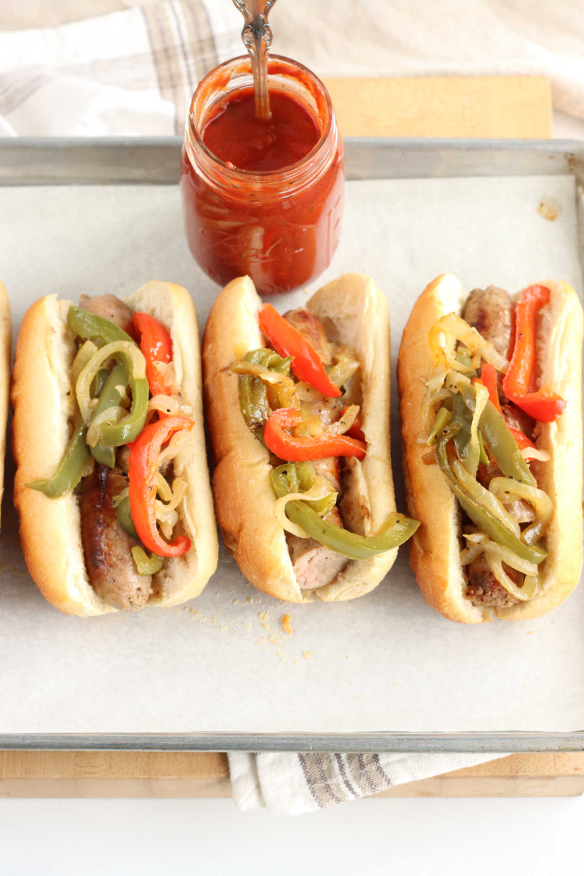 Sausage-peppers-and-onions
